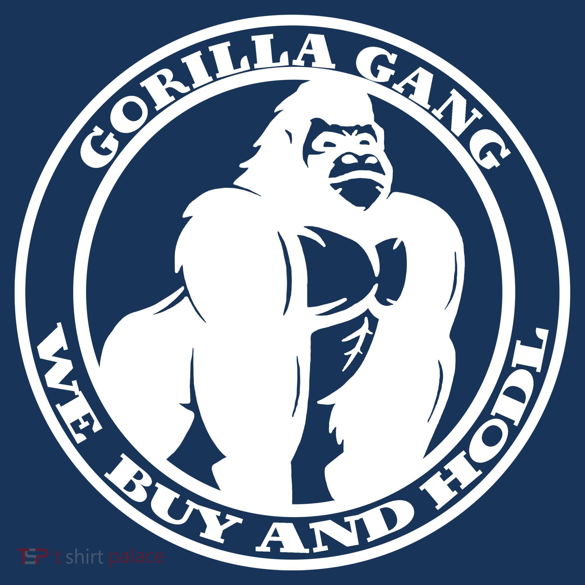 Gorilla Gang We Buy And HODL Meme Stonk Long Sleeve Shirt