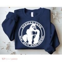 Gorilla Gang We Buy And HODL Meme Stonk Sweatshirt thumb 2