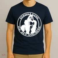Gorilla Gang We Buy And HODL Meme Stonk T-Shirt thumb 3