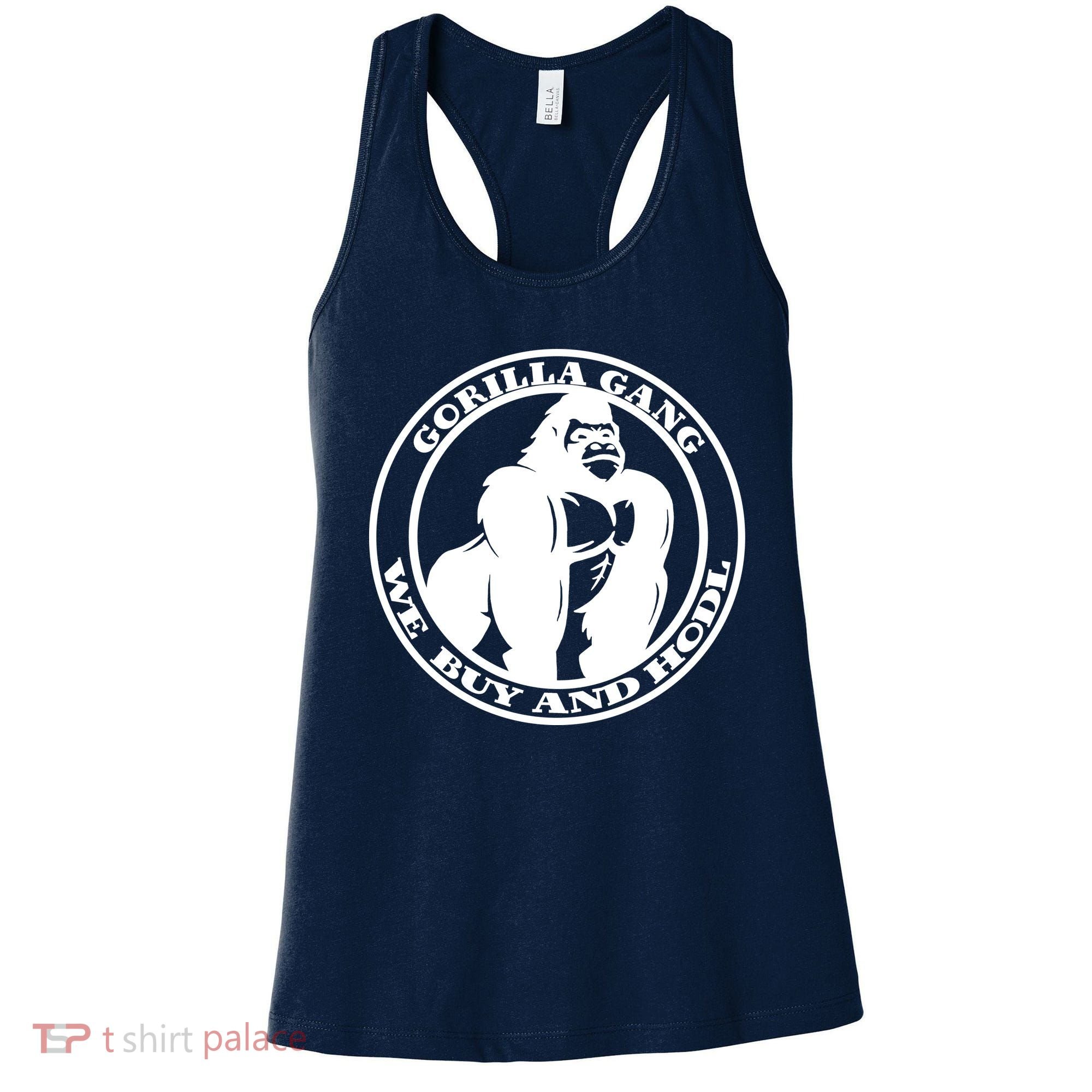 Gorilla Gang We Buy And HODL Meme Stonk Women's Tank Top