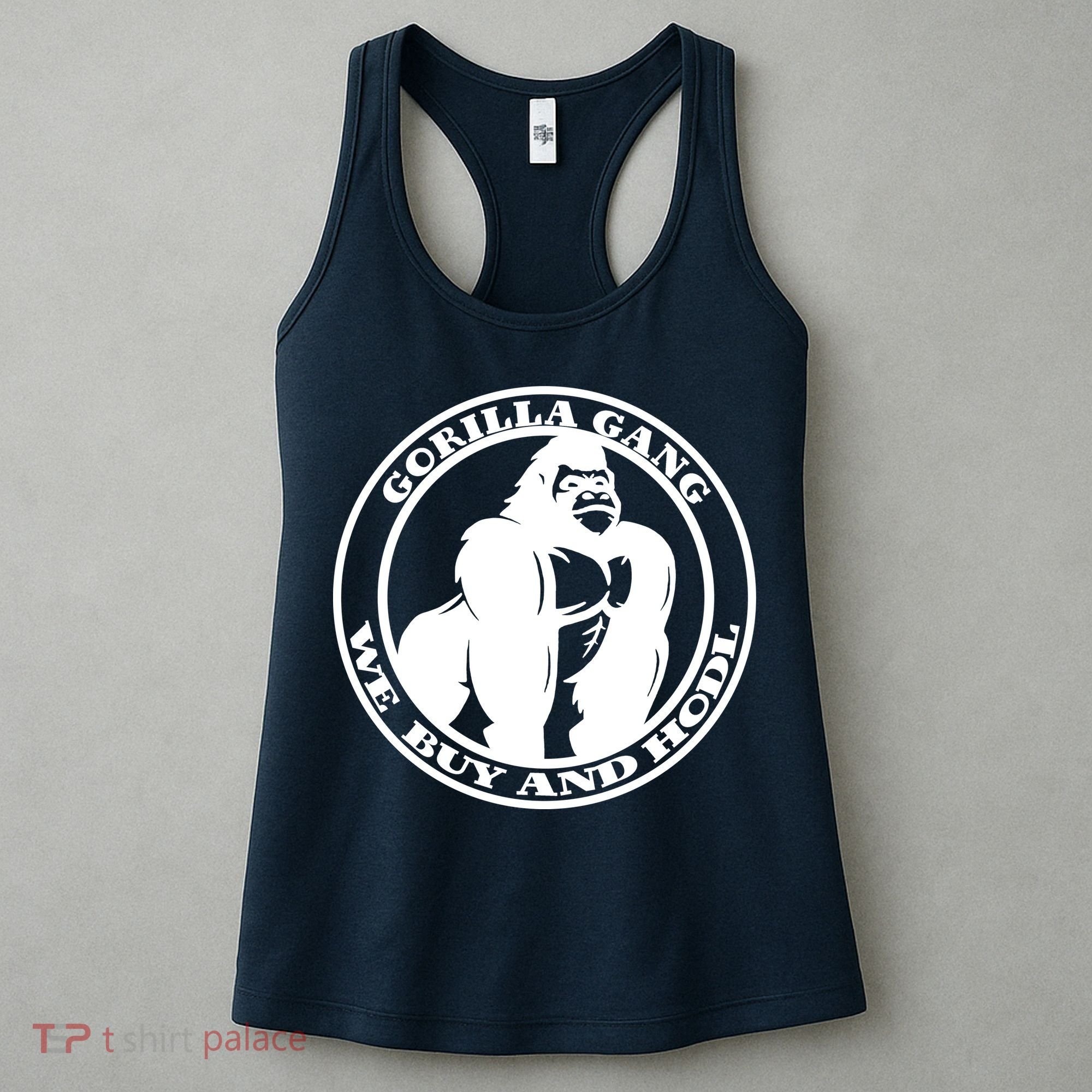 Gorilla Gang We Buy And HODL Meme Stonk Women's Tank Top