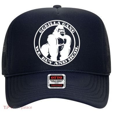 Gorilla Gang We Buy And HODL Meme Stonk Hat