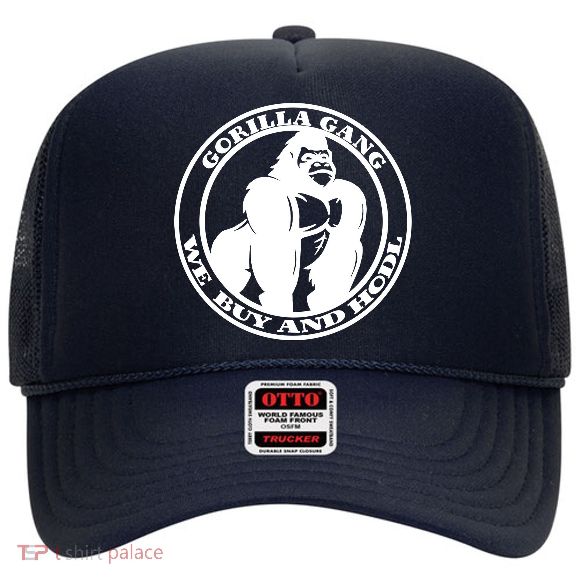 Gorilla Gang We Buy And HODL Meme Stonk Hat