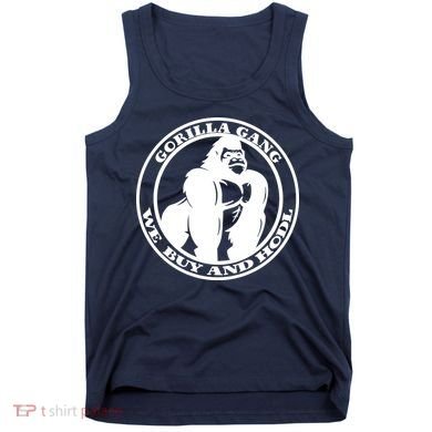 Gorilla Gang We Buy And HODL Meme Stonk Tank Top