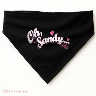 Grease Oh Sandy USA-Made Doggie Bandana