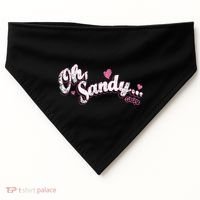 Grease Oh Sandy USA-Made Doggie Bandana thumb 0