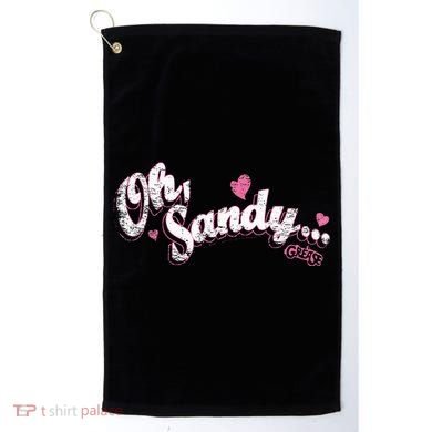 Grease Oh Sandy Golf Towel