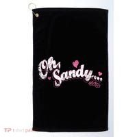 Grease Oh Sandy Golf Towel thumb 0