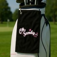 Grease Oh Sandy Golf Towel thumb 2