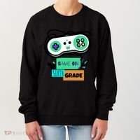 Game On Sixth Grade First Day Of 6Th Grade Back To School Gift Women's Sweatshirt thumb 0