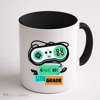 Game On Sixth Grade First Day Of 6Th Grade Back To School Gift Coffee Mug thumb 1