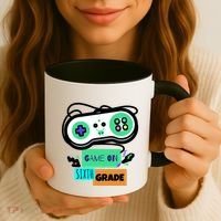 Game On Sixth Grade First Day Of 6Th Grade Back To School Gift Coffee Mug thumb 3