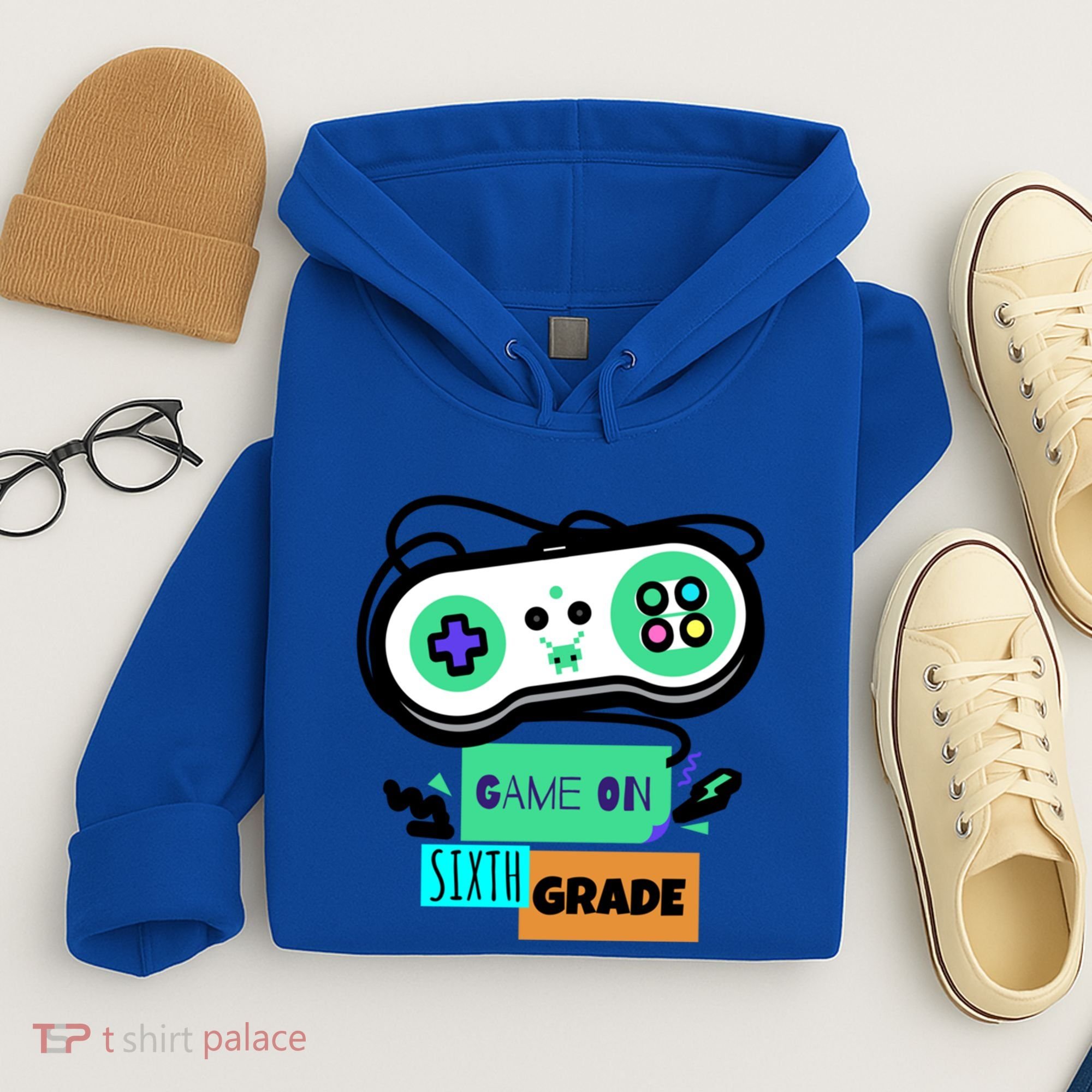 Game On Sixth Grade First Day Of 6Th Grade Back To School Gift Hoodie