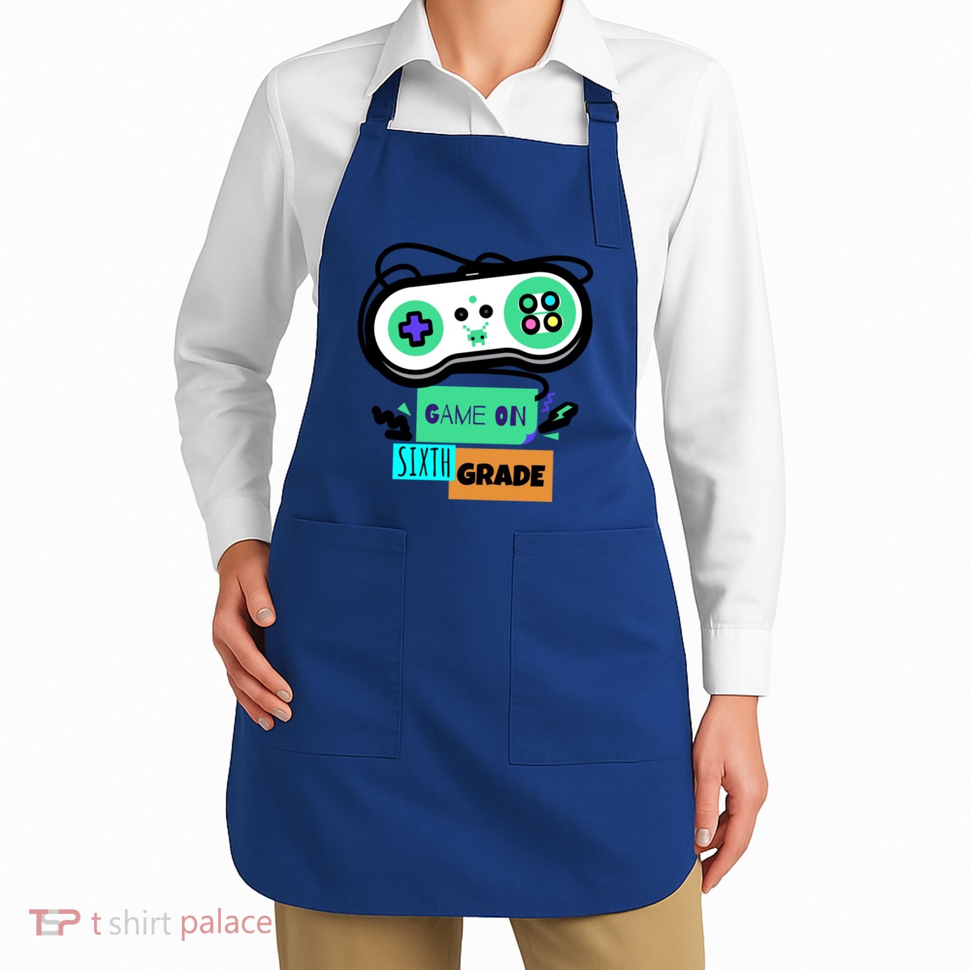 Game On Sixth Grade First Day Of 6Th Grade Back To School Gift Apron