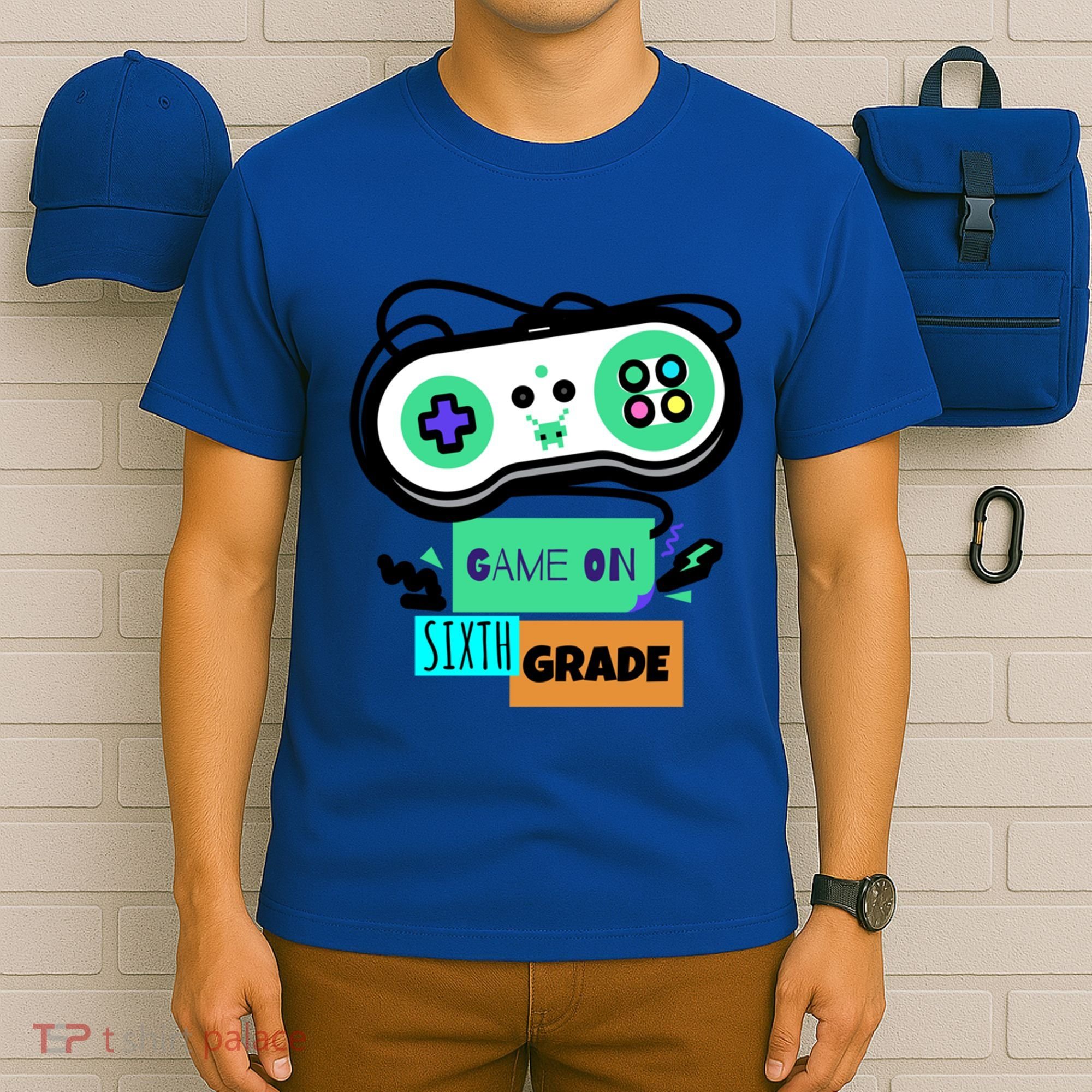 Game On Sixth Grade First Day Of 6Th Grade Back To School Gift T-Shirt