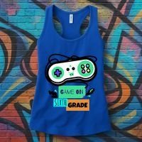 Game On Sixth Grade First Day Of 6Th Grade Back To School Gift Women's Tank Top thumb 3