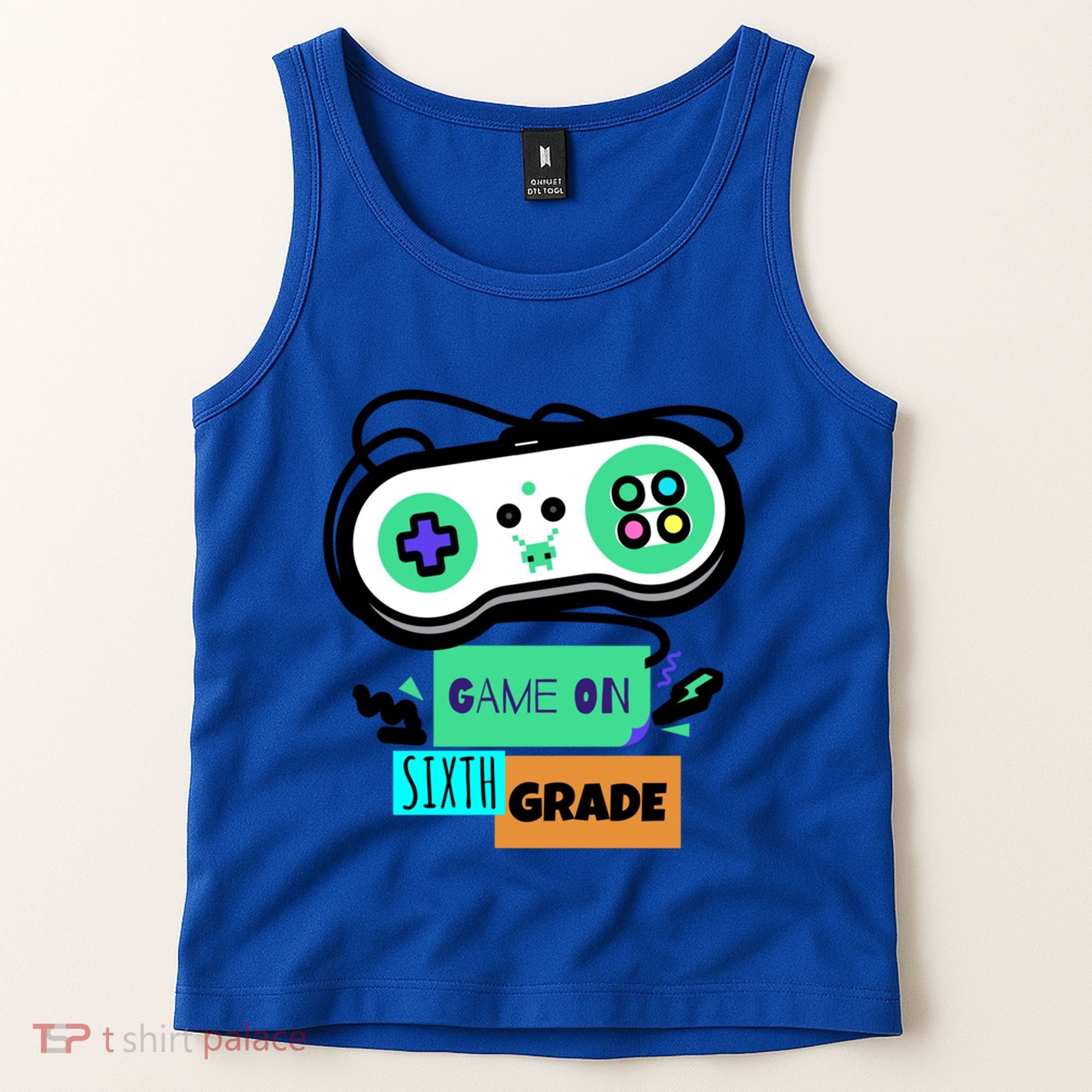 Game On Sixth Grade First Day Of 6Th Grade Back To School Gift Tank Top