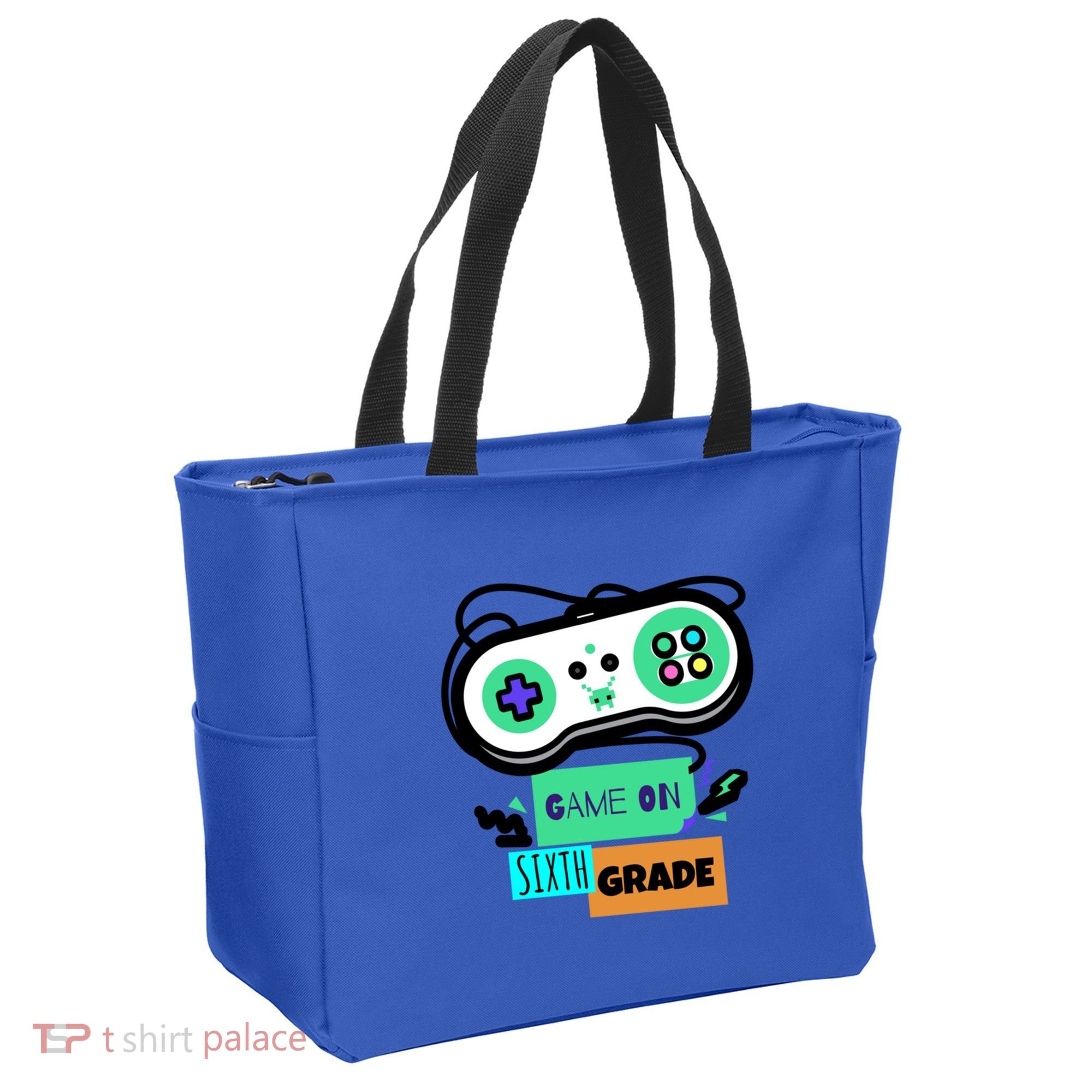 Game On Sixth Grade First Day Of 6Th Grade Back To School Gift Tote Bag