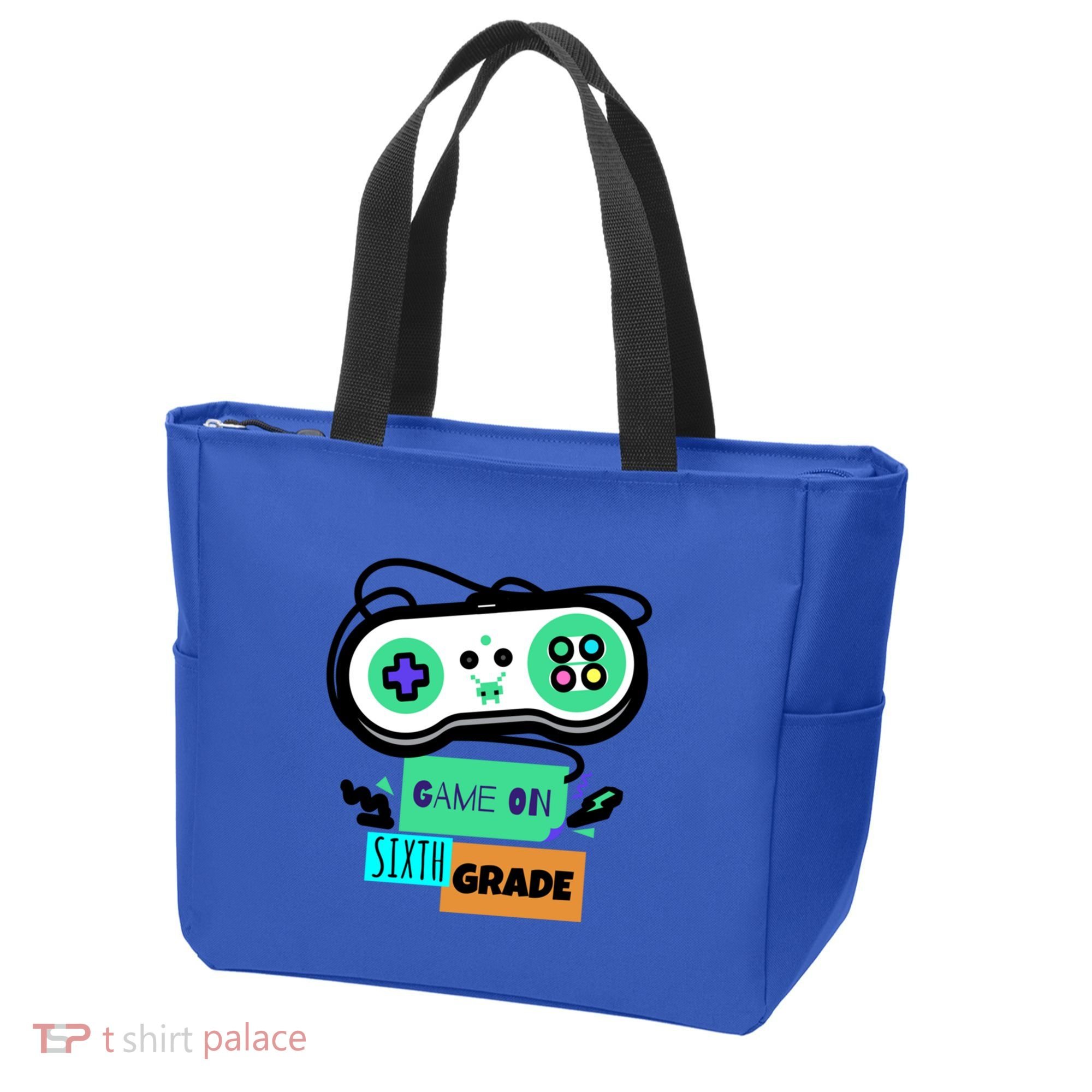 Game On Sixth Grade First Day Of 6Th Grade Back To School Gift Tote Bag