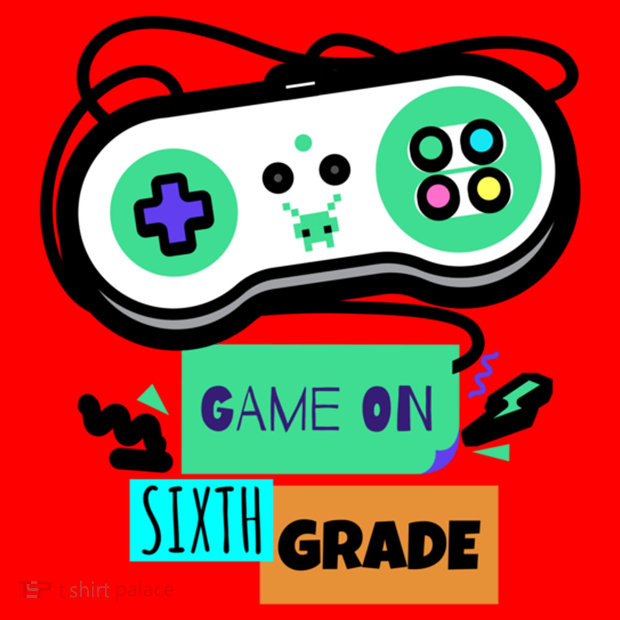 Game On Sixth Grade First Day Of 6Th Grade Back To School Gift Santa Hat
