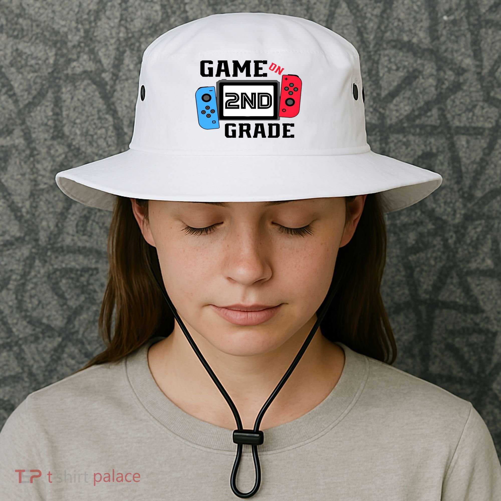 Game On Second Grade Back To School Bucket Hat