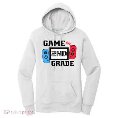 Game On Second Grade Back To School Women's Hoodie