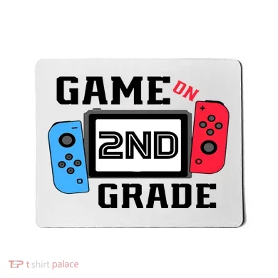 Game On Second Grade Back To School Mousepad