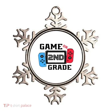 Game On Second Grade Back To School Ornament