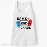 Game On Second Grade Back To School Women's Tank Top thumb 0