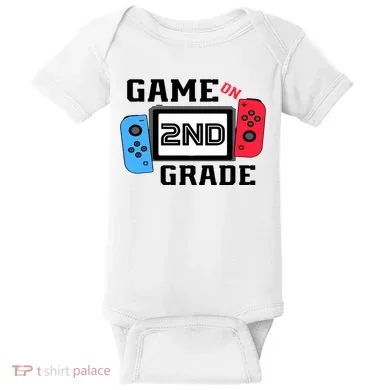 Game On Second Grade Back To School Baby Bodysuit