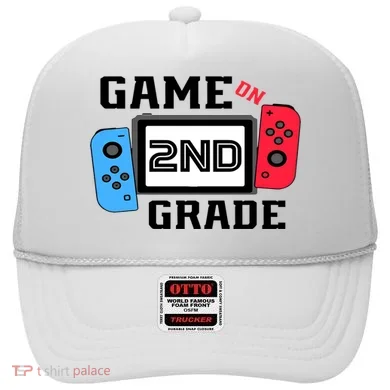 Game On Second Grade Back To School Hat