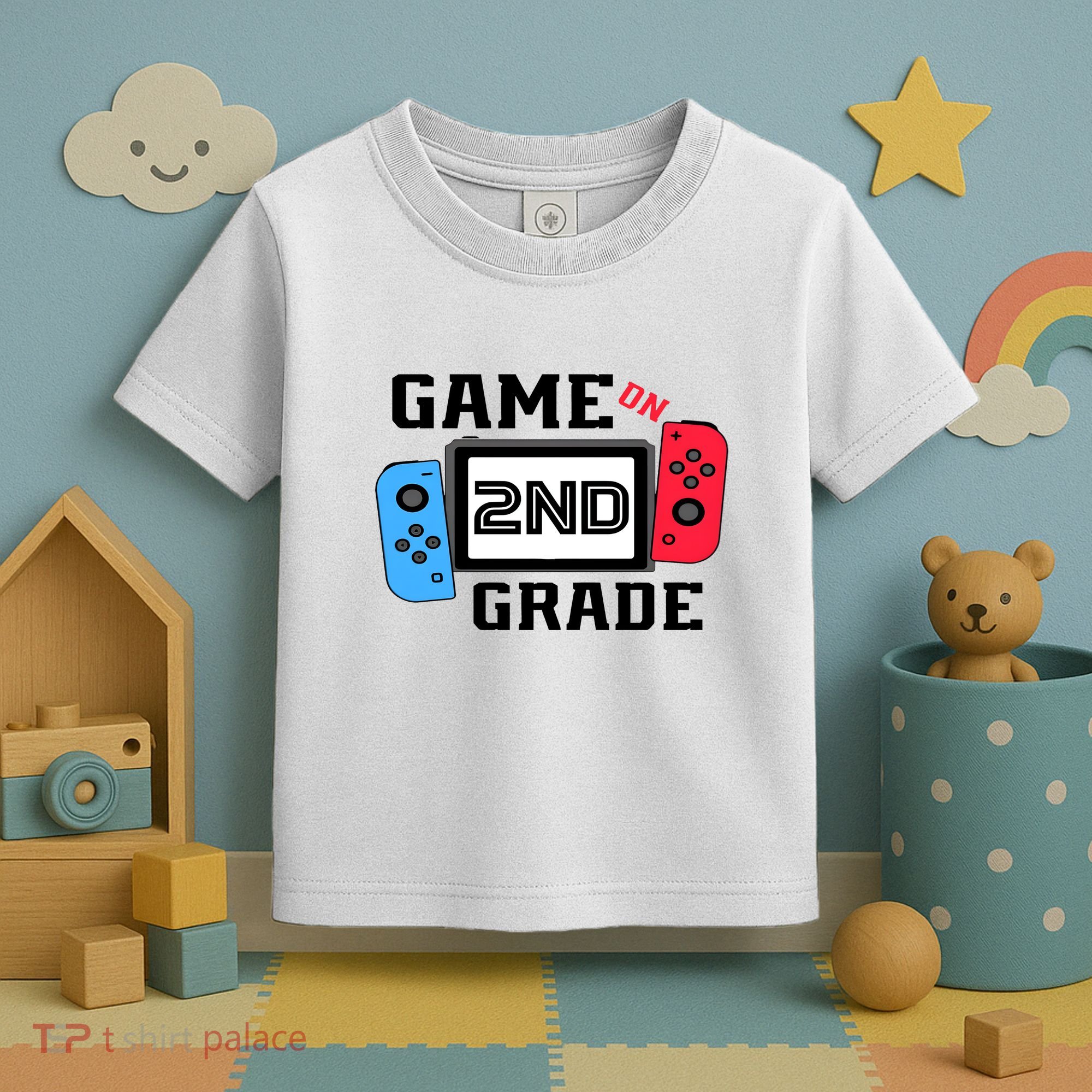 Game On Second Grade Back To School Toddler T-Shirt