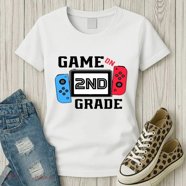 Game On Second Grade Back To School Women's T-Shirt