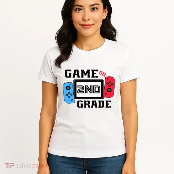 Game On Second Grade Back To School Women's T-Shirt