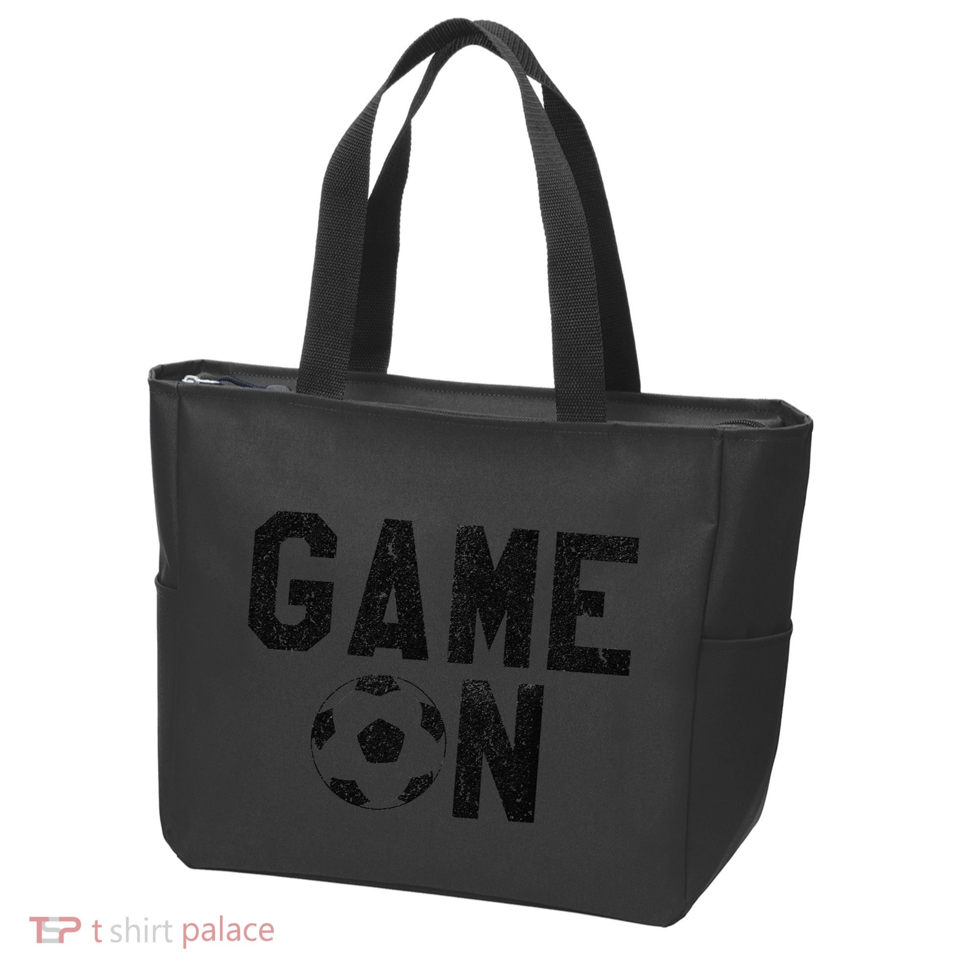 Game On Soccer Soccer Apparel Tote Bag