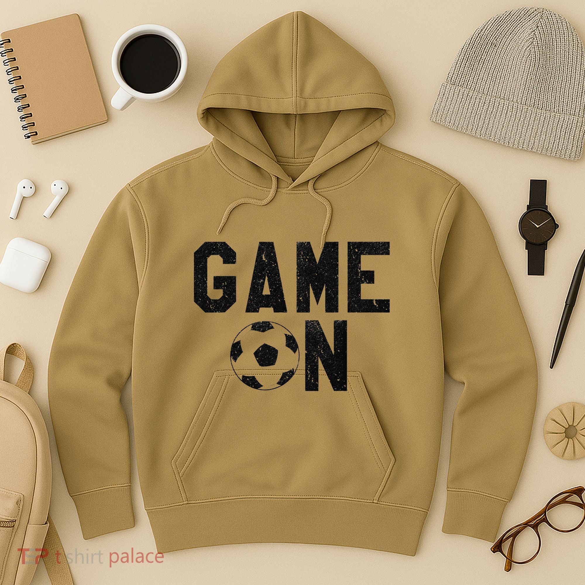 Game On Soccer Soccer Apparel Hoodie