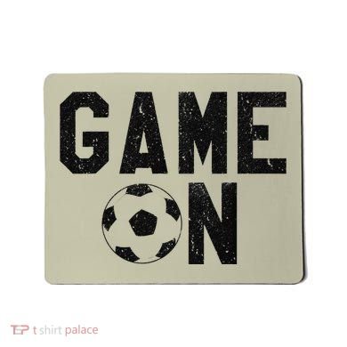 Game On Soccer Soccer Apparel Mousepad
