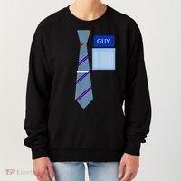 Guy Office Suit And Tie Costume Women's Sweatshirt thumb 0