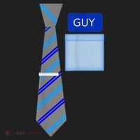 Guy Office Suit And Tie Costume Women's Sweatshirt thumb 2