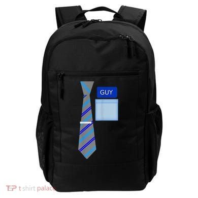 Guy Office Suit And Tie Costume Backpack