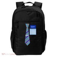Guy Office Suit And Tie Costume Backpack thumb 0