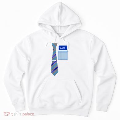 Guy Office Suit And Tie Costume Hoodie