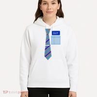 Guy Office Suit And Tie Costume Hoodie thumb 5
