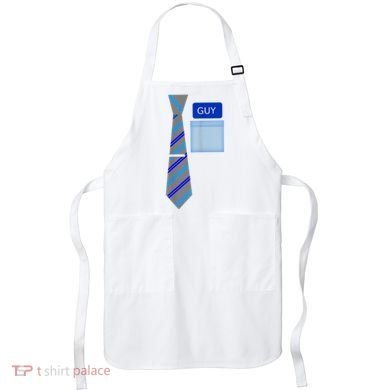 Guy Office Suit And Tie Costume Apron