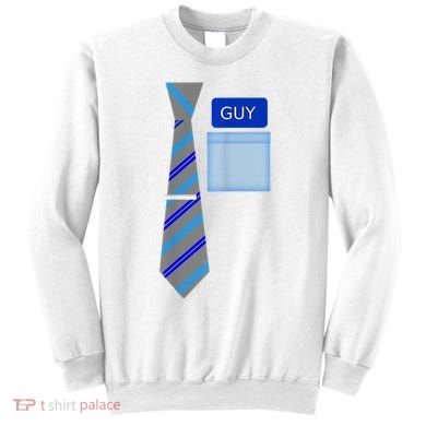 Guy Office Suit And Tie Costume Sweatshirt