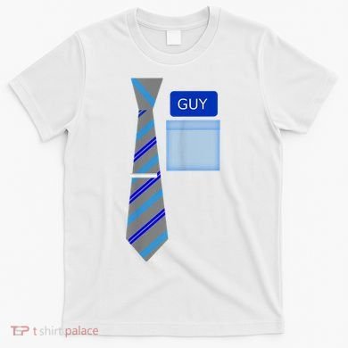 Guy Office Suit And Tie Costume T-Shirt