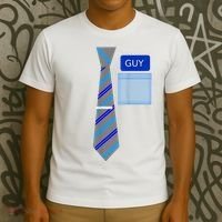 Guy Office Suit And Tie Costume T-Shirt thumb 3