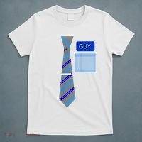 Guy Office Suit And Tie Costume T-Shirt thumb 5