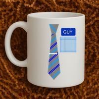 Guy Office Suit And Tie Costume Coffee Mug thumb 2