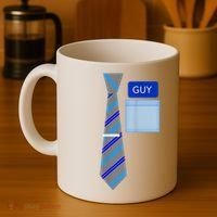Guy Office Suit And Tie Costume Coffee Mug thumb 4
